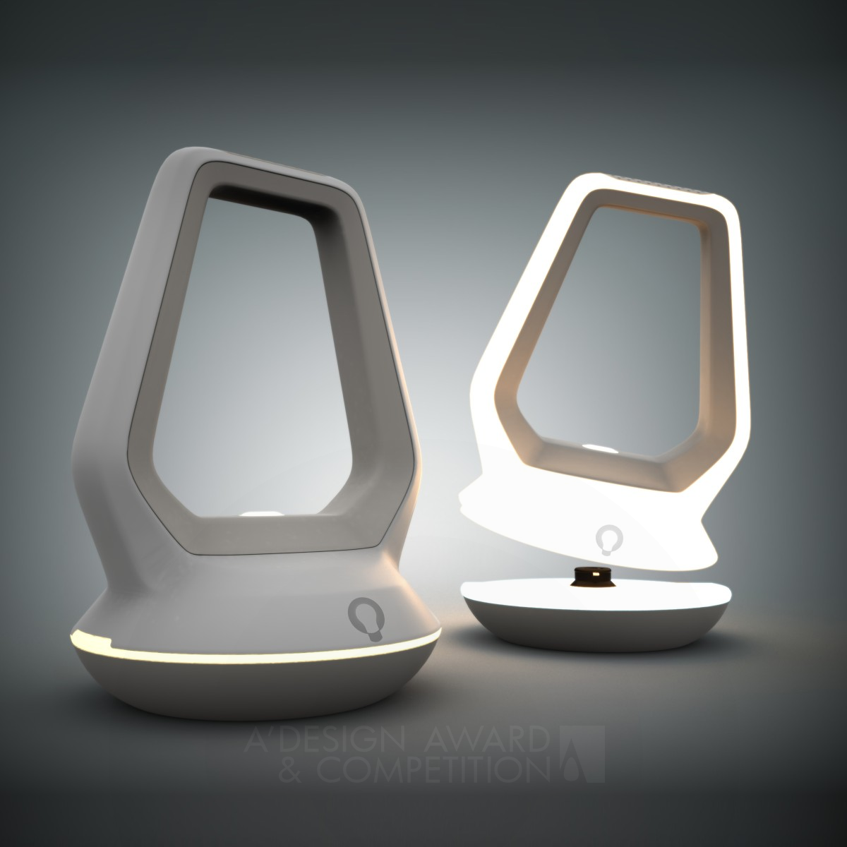 OLED Portable Lamp by Muzaffer Kocer & Ayca Guven Kocer Bronze Lighting Products and Fixtures Design Award Winner 2016 