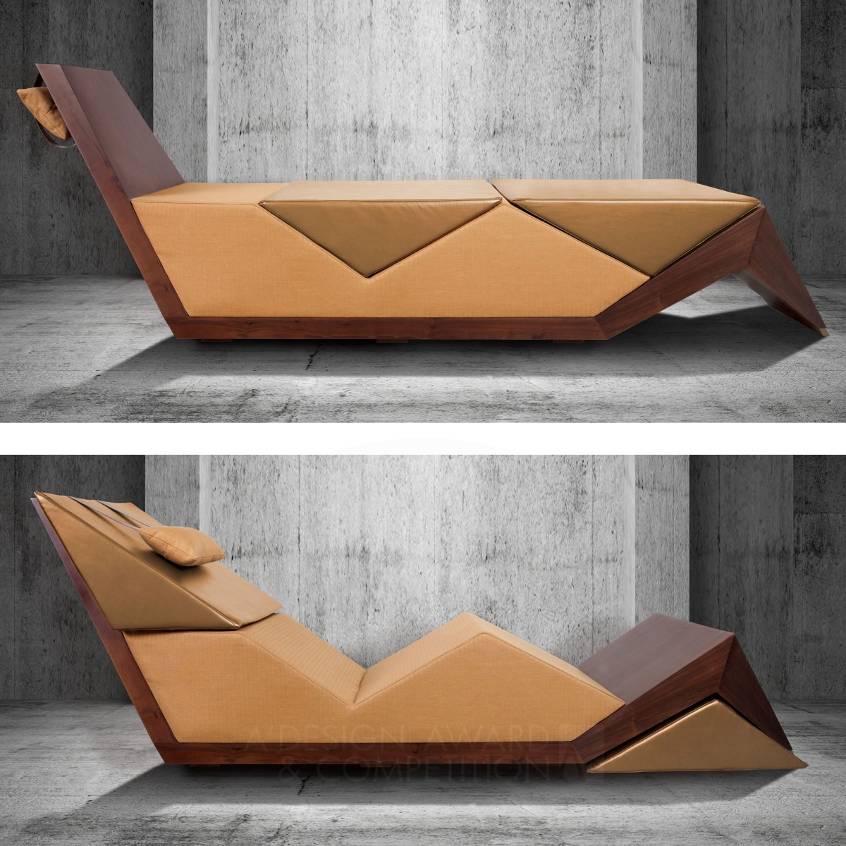 TRIO BENCH Multifunctional Bench by Yazan Hijazin Silver Furniture Design Award Winner 2016 