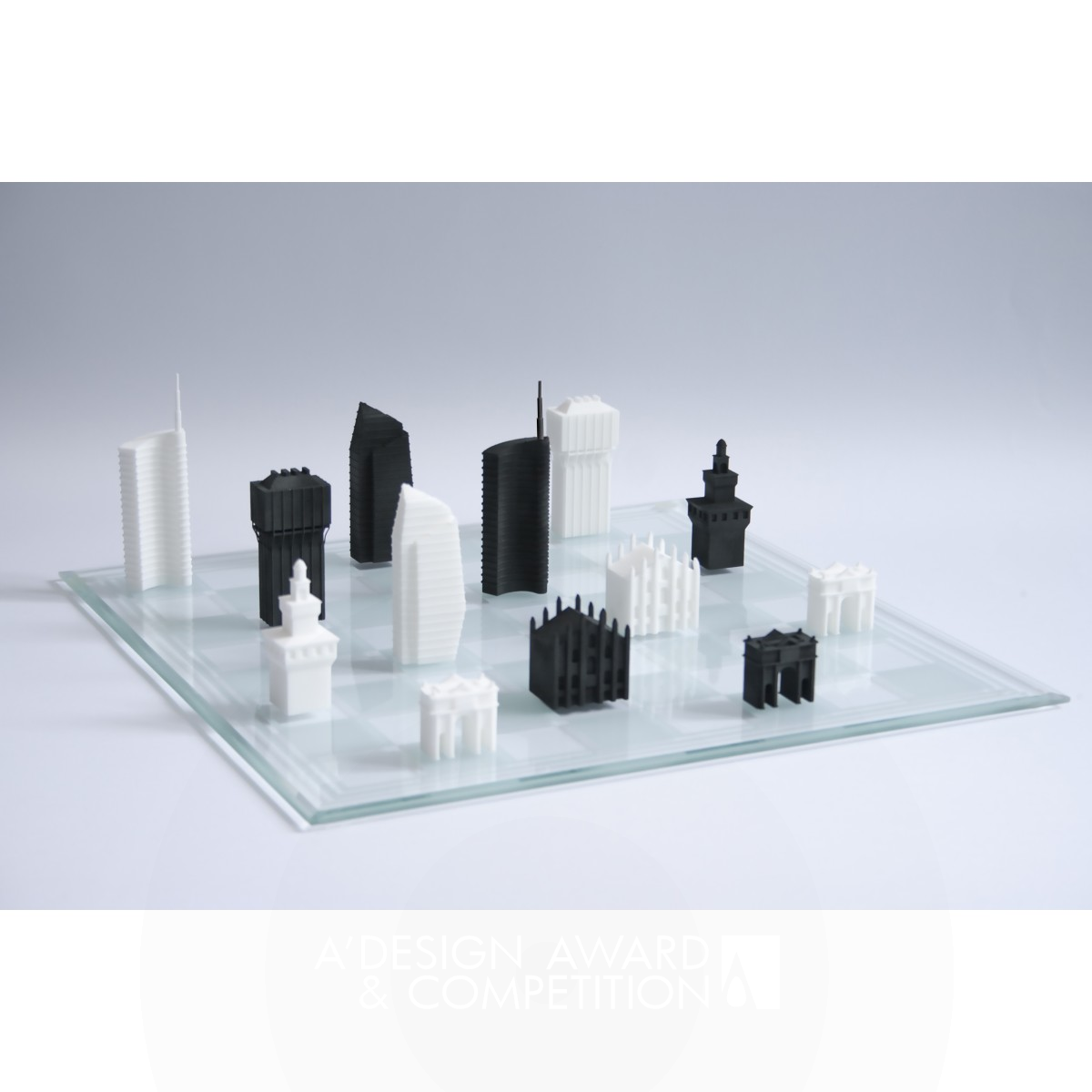 milan chess set Chess Game by Davide Chiesa Silver 3D Printed Forms and Products Design Award Winner 2016 