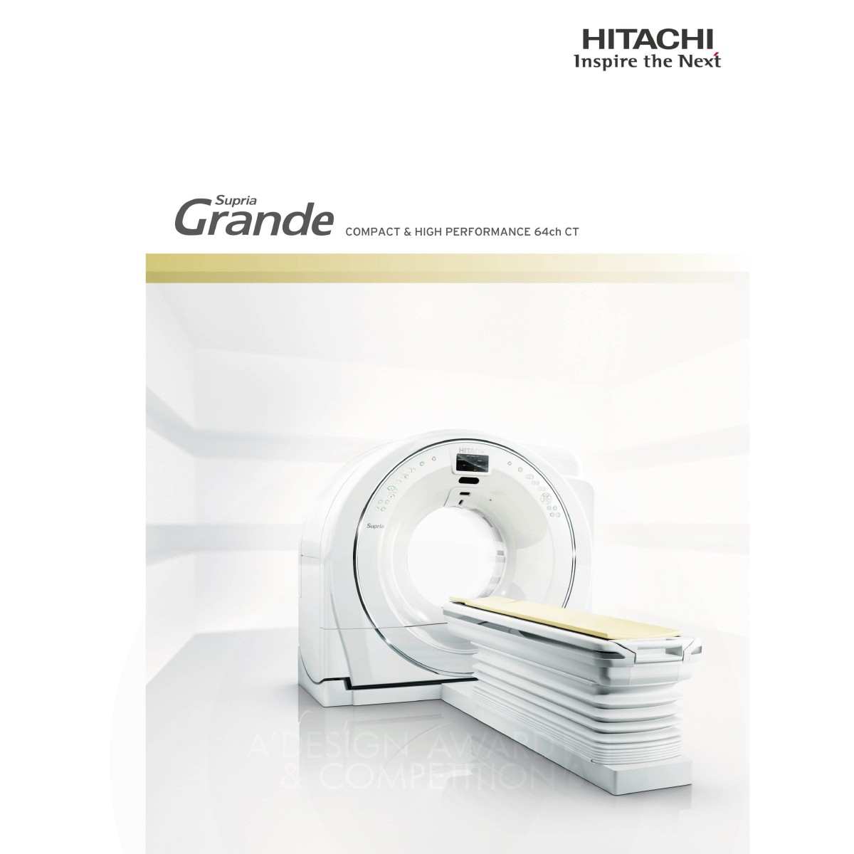 Hitachi-Medico Supria Brande Brochure by E-graphics communications Bronze Graphics, Illustration and Visual Communication Design Award Winner 2016 