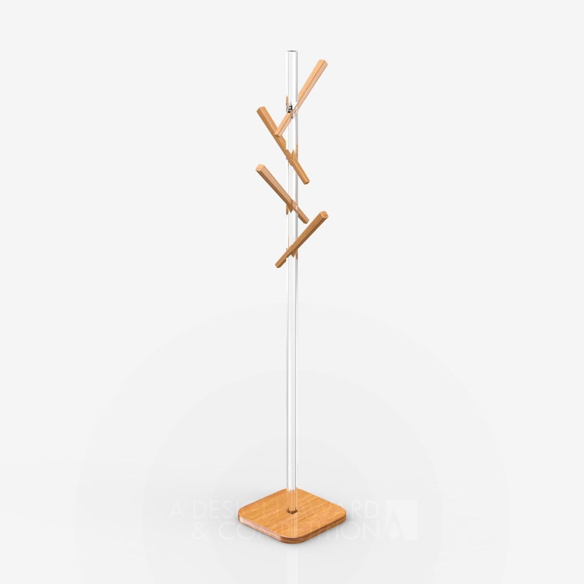 Phantom II Magical Coat Rack  by Yu Hiraoka Silver Furniture Design Award Winner 2016 