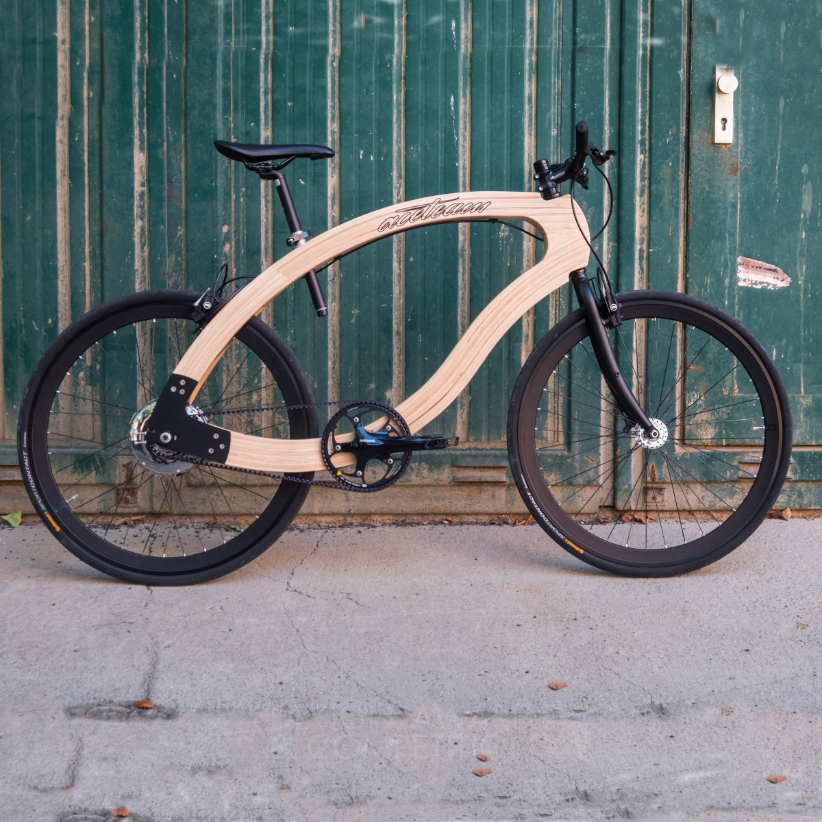 wooden ebike Science meets Sustainability by Matthias Broda, aceteam Silver Vehicle, Mobility and Transportation Design Award Winner 2016 