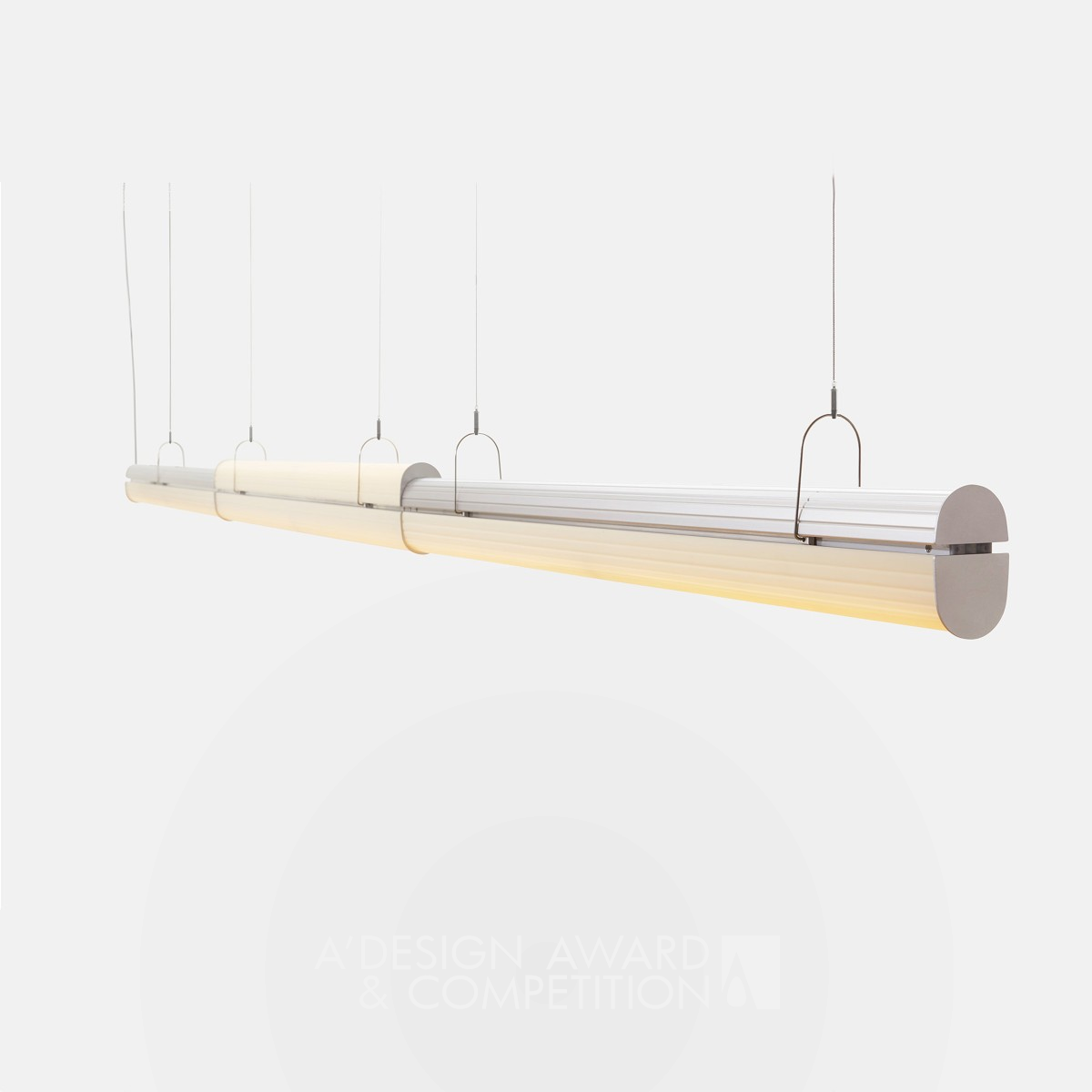 Queue Pendant Architectural Lighting by Rich Brilliant Willing Silver Lighting Products and Fixtures Design Award Winner 2016 