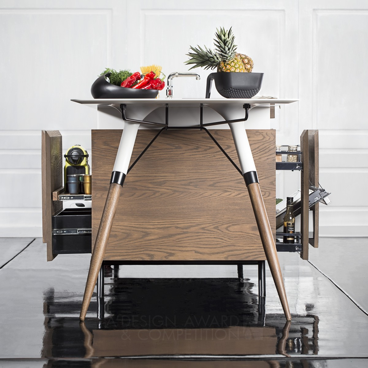 Kitch' T Compact Kitchen by Irena Kilibarda / dsignedby Platinum Furniture Design Award Winner 2016 