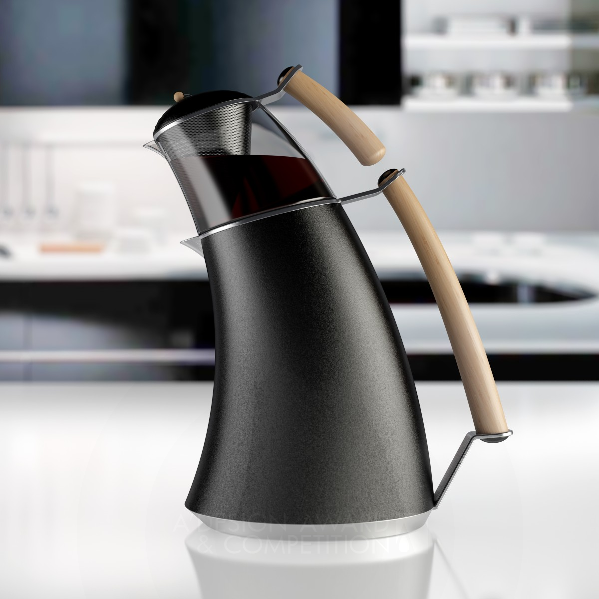 Reverence Tea Brewer by Hakan Gürsu Silver Home Appliances Design Award Winner 2016 