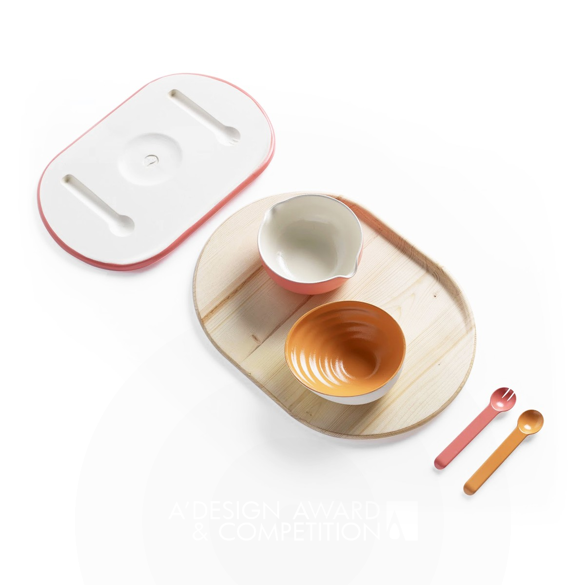 Ium Sensory tableware set by Yi-Hsun Hsu Silver Baby, Kids' and Children's Products Design Award Winner 2016 