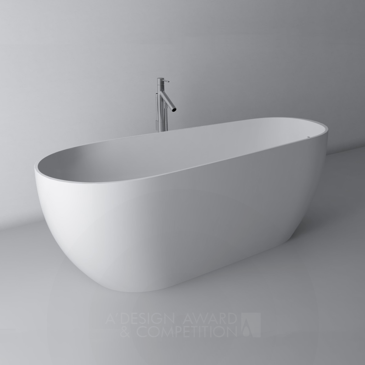 Silvia Bathtub by Marta Gebska, constr. Zbigniew Piasecki Platinum Bathroom Furniture and Sanitary Ware Design Award Winner 2016 