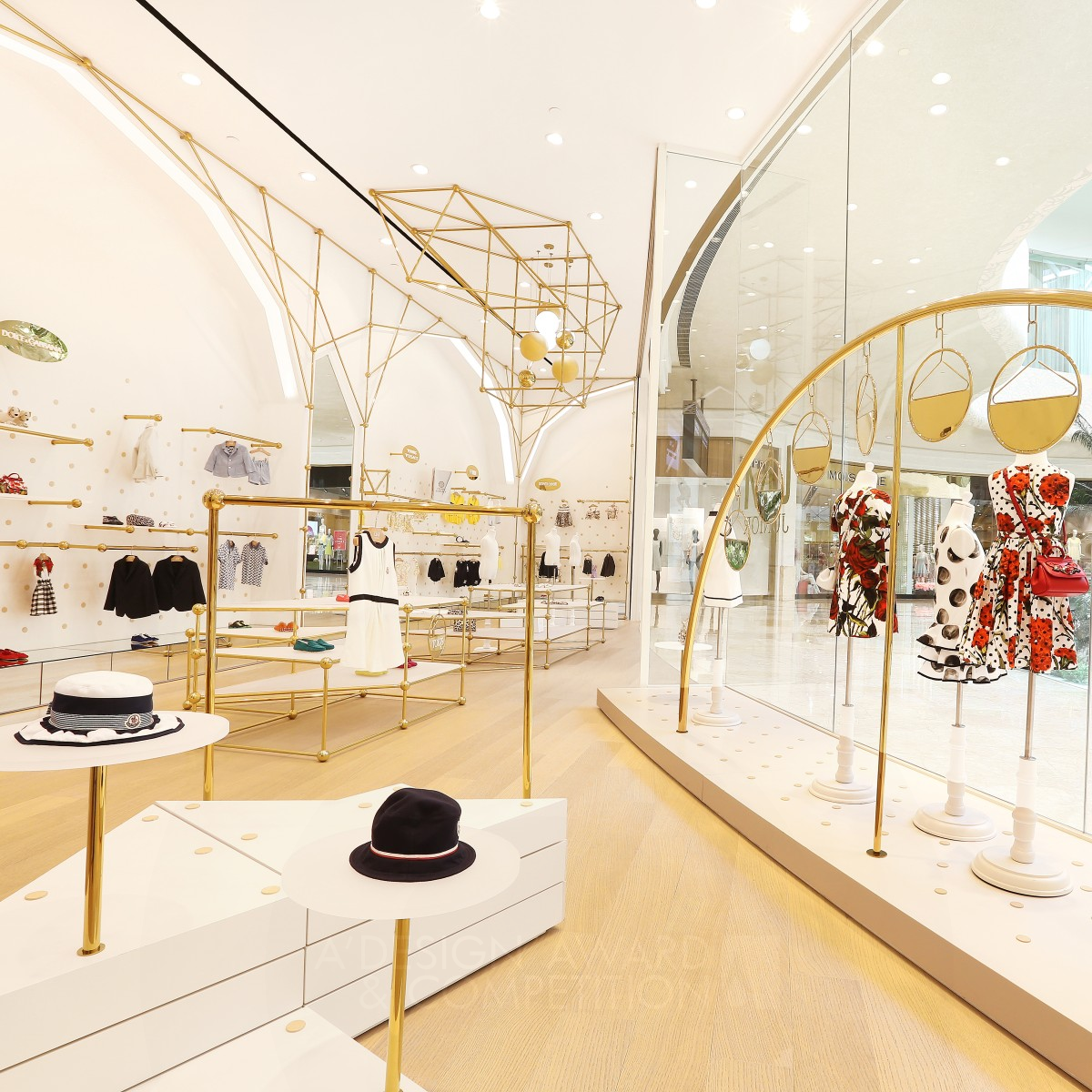 UM Junior Top Kid’s Wear Store by AS Design Four Lau and Sam Sum Golden Interior Space and Exhibition Design Award Winner 2016 