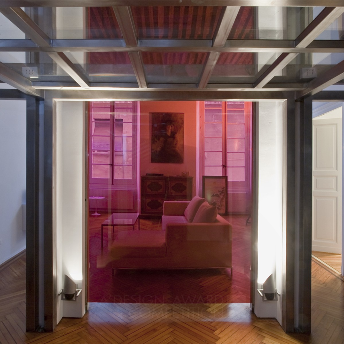 Appartament in T. Reggio Street in Genoa Residence by Filippo Sesti Bronze Interior Space and Exhibition Design Award Winner 2016 