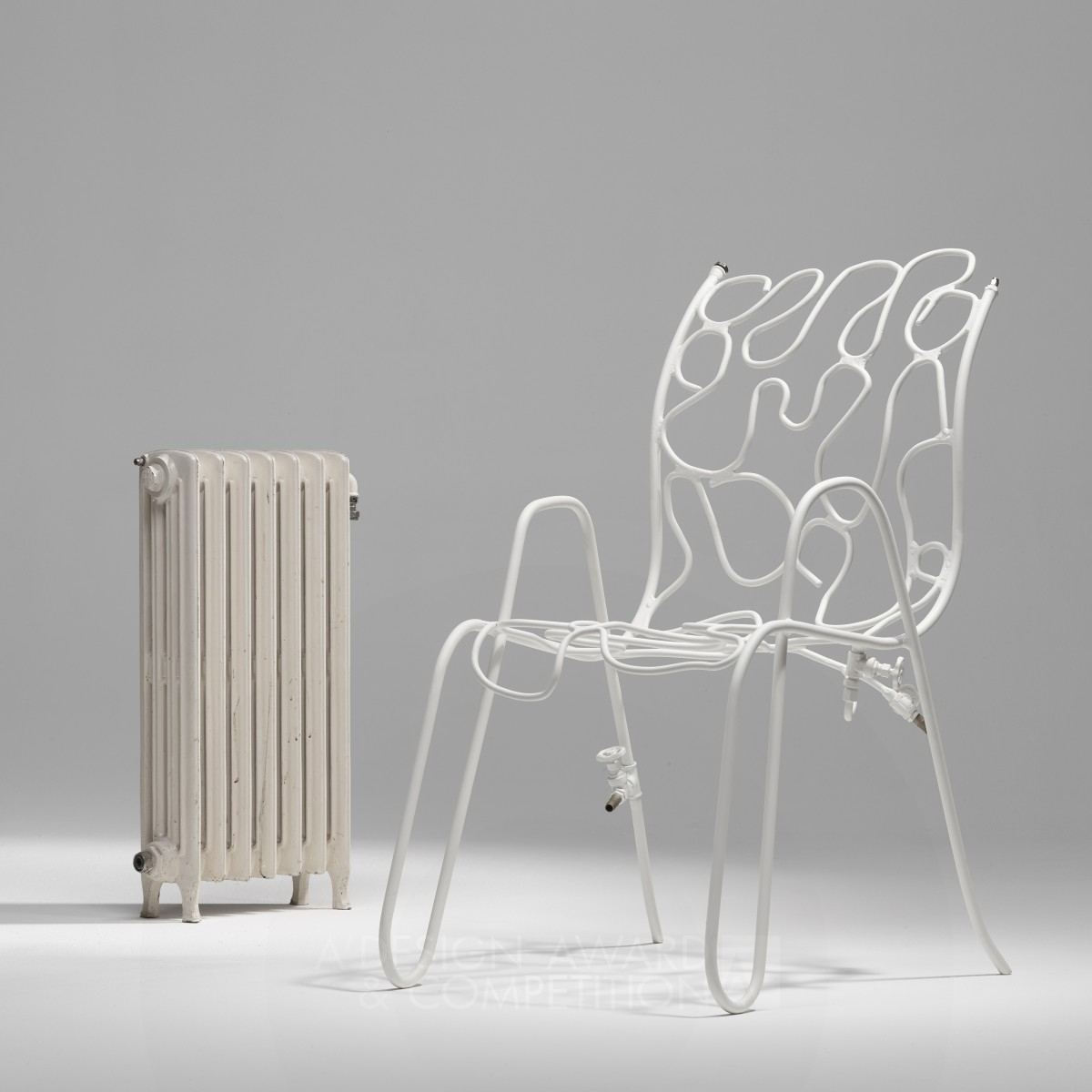 Scottie Heated chair by Fabrique Publique Silver Fine Arts and Art Installation Design Award Winner 2016 