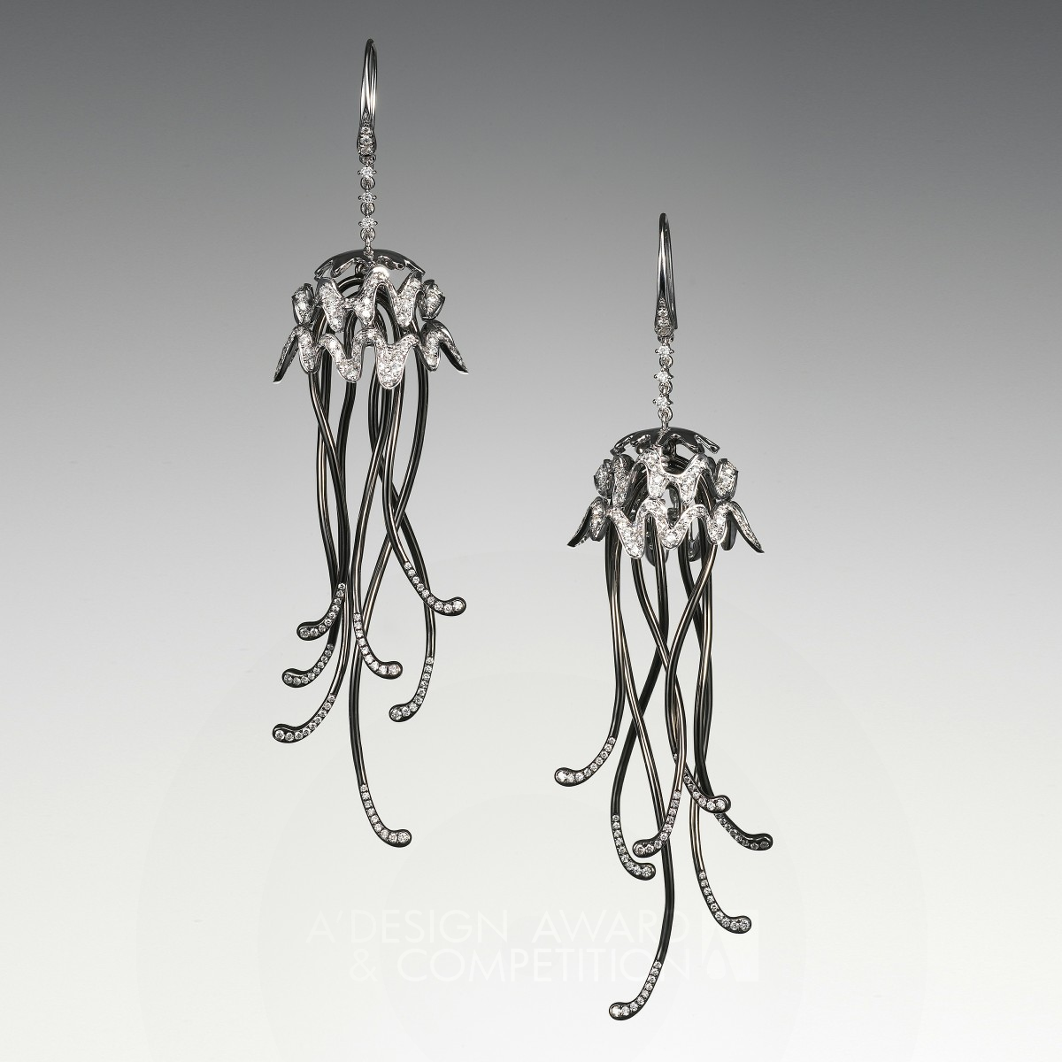 Dance Earrings by Yiu Hoi Lun Silver Jewelry Design Award Winner 2016 