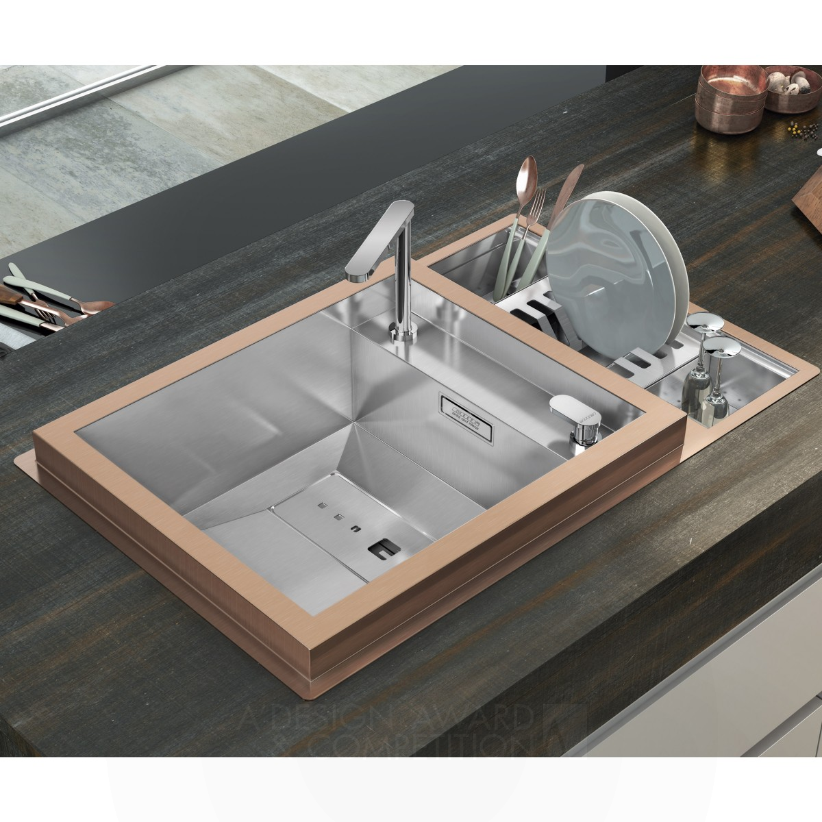 INVICTUS Sink by RODI design team Golden Furniture Design Award Winner 2016 