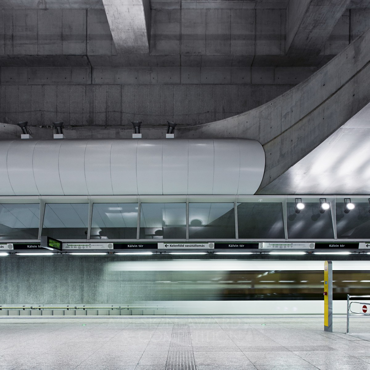 Budapest M4 Metro Stations by Palatium Studio Ltd. Golden Architecture, Building and Structure Design Award Winner 2016 