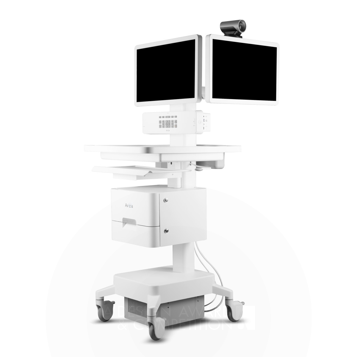 CA750 Telemedicine Cart Telemedicine Cart by Cory Costley Silver Medical Devices and Medical Equipment Design Award Winner 2016 