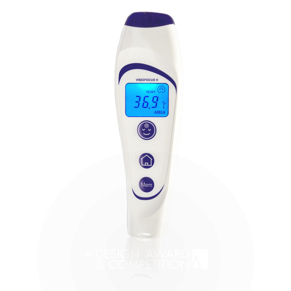 VisioFocus Thermometer by Tecnimed Srl Silver Medical Devices and Medical Equipment Design Award Winner 2016 