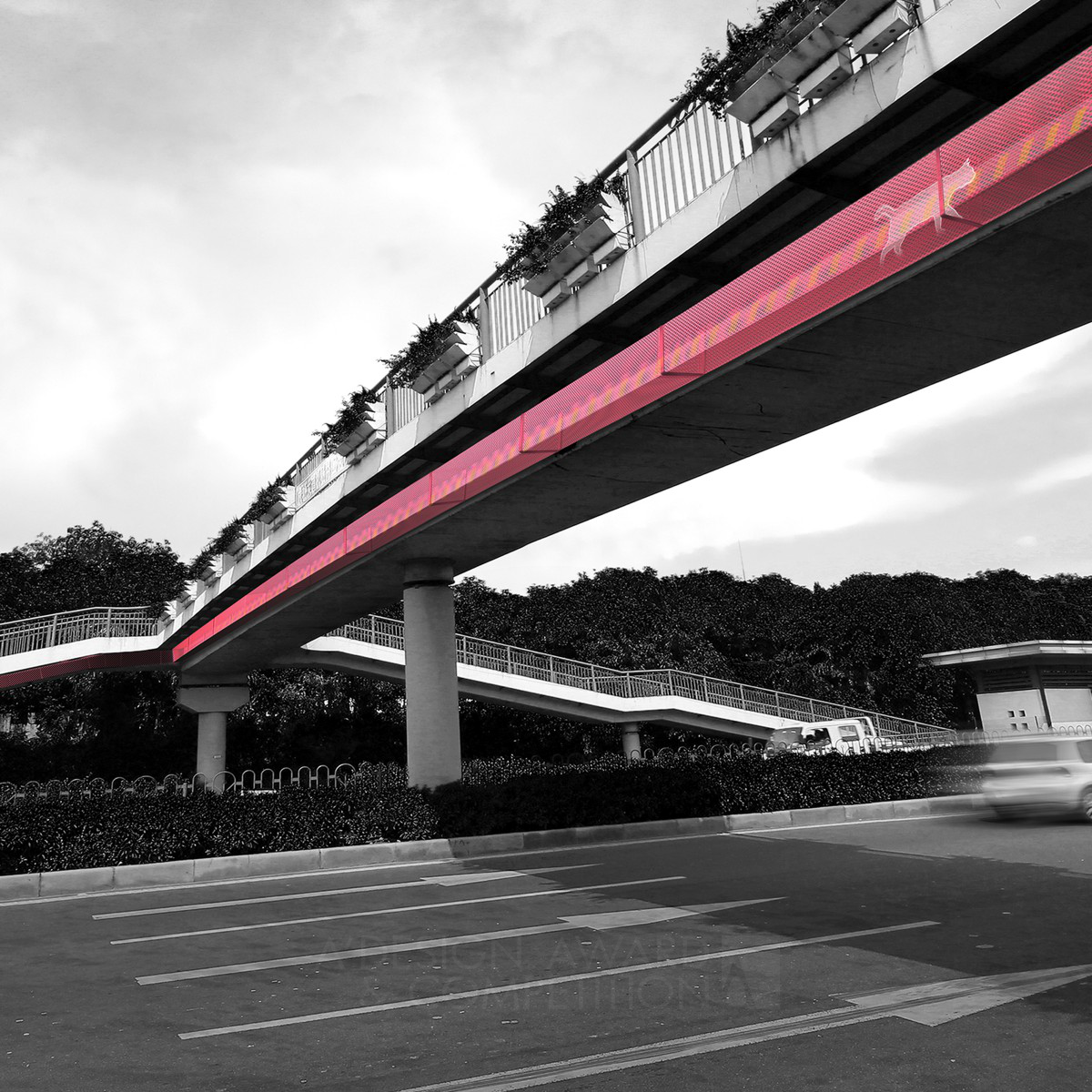 Red Line Cat-Overpass  by SUWU Design Studio Golden Pet Care, Toys, Supplies and Products for Animals Design Award Winner 2016 
