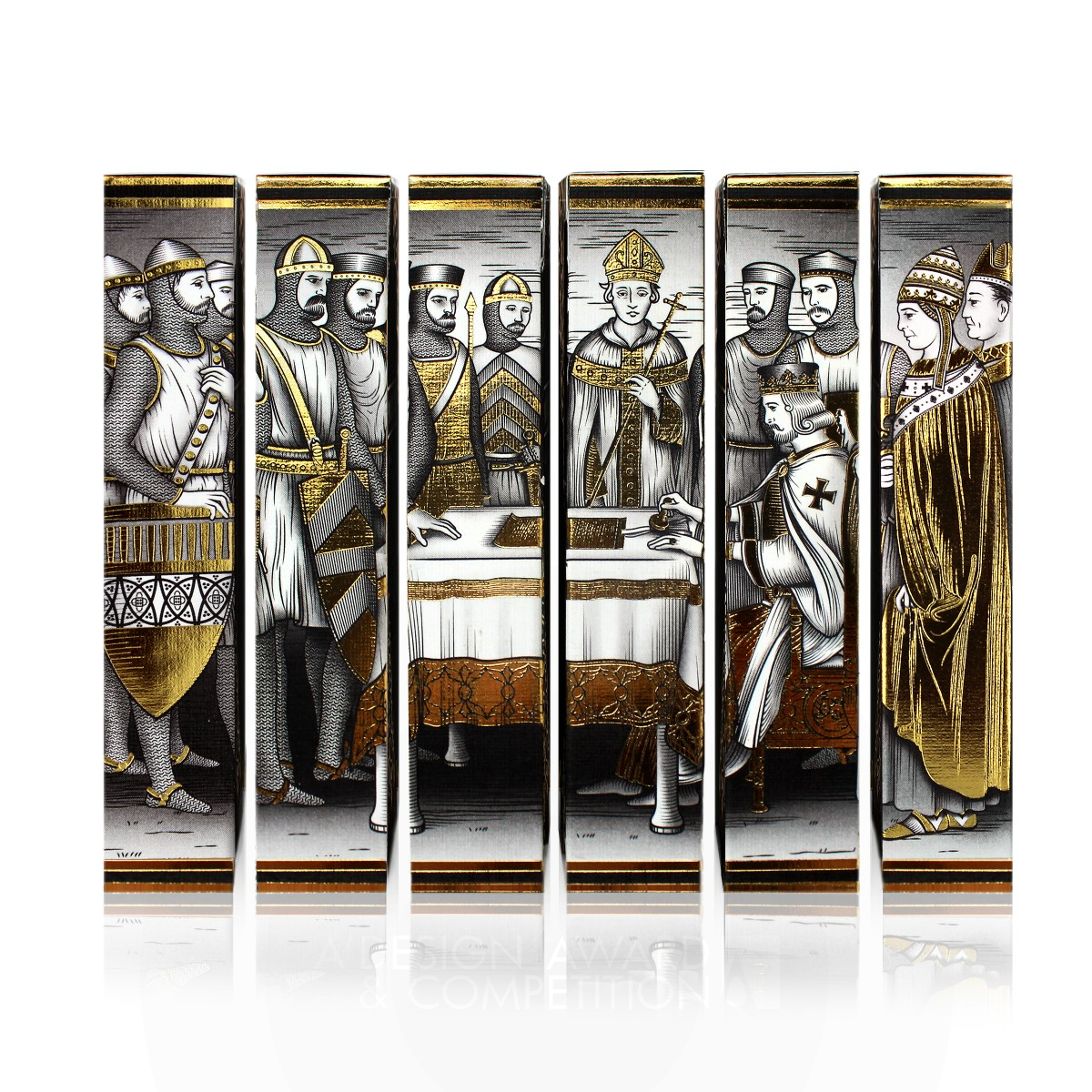 Magna Carta Anniversary Playing Card Set Playing Cards by Alexander Chin Silver Packaging Design Award Winner 2016 