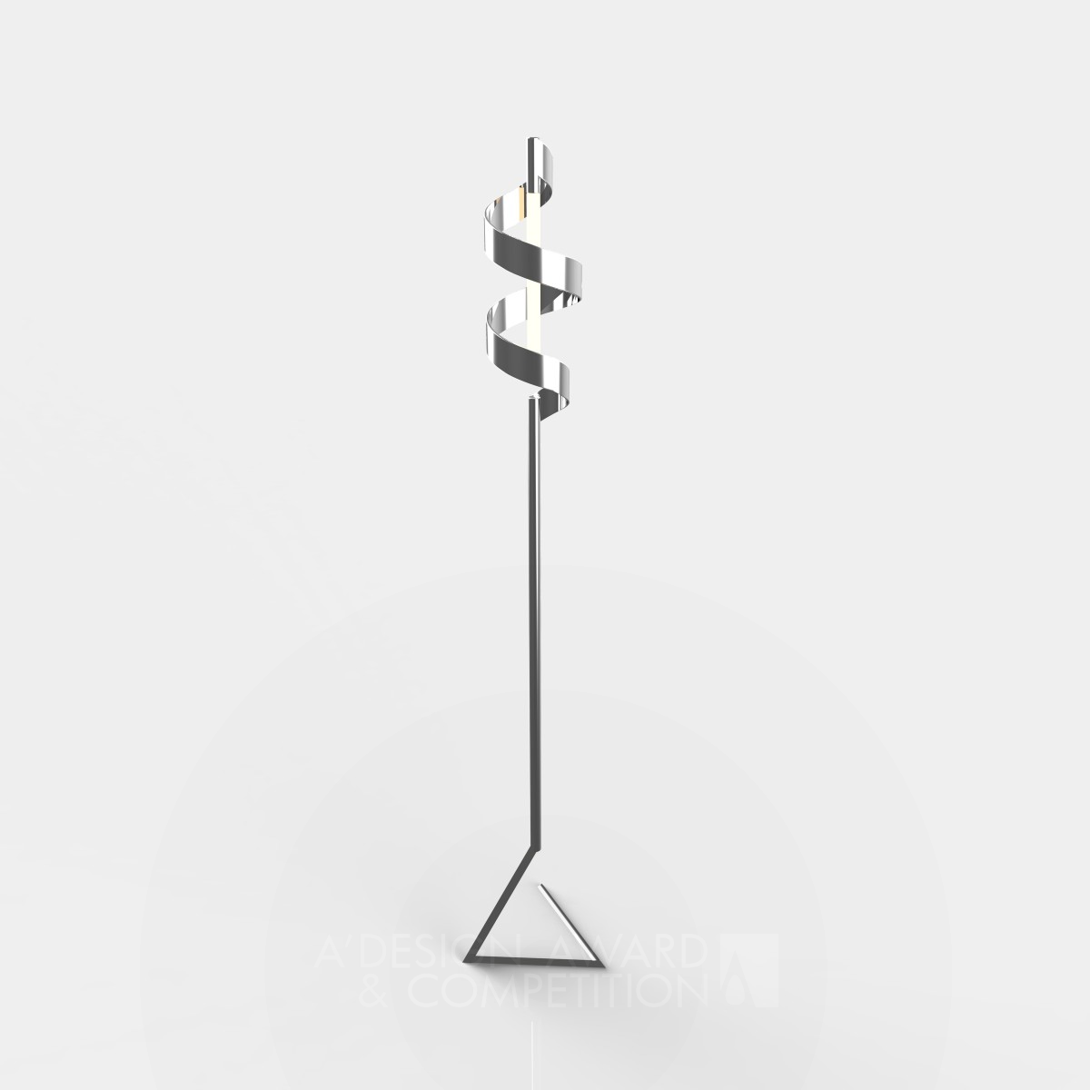 Spiral Floor lamp by Marco - Yongge Wu Bronze Lighting Products and Fixtures Design Award Winner 2016 