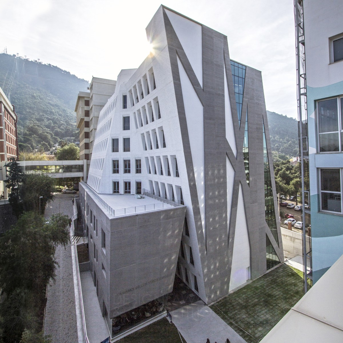 The Foreign Language Building (YDYO) University classroom building by Gudjon Erlendsson, Özlem Akın, M Young Silver Architecture, Building and Structure Design Award Winner 2016 