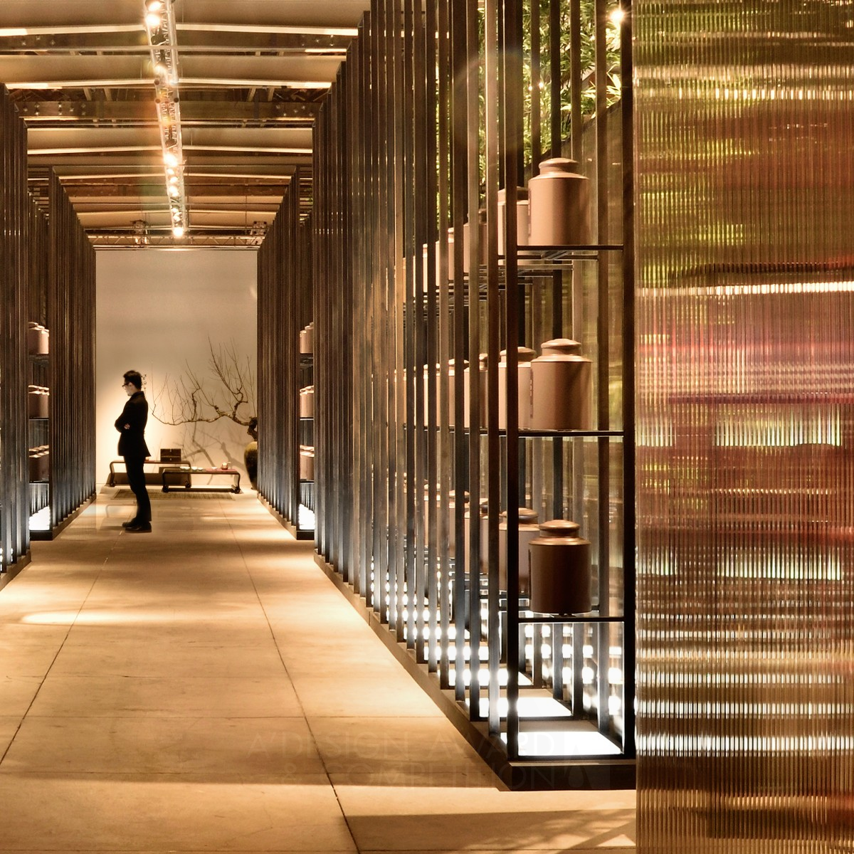 Misty Bamboo Exhibition Space by KYDO Golden Interior Space and Exhibition Design Award Winner 2017 