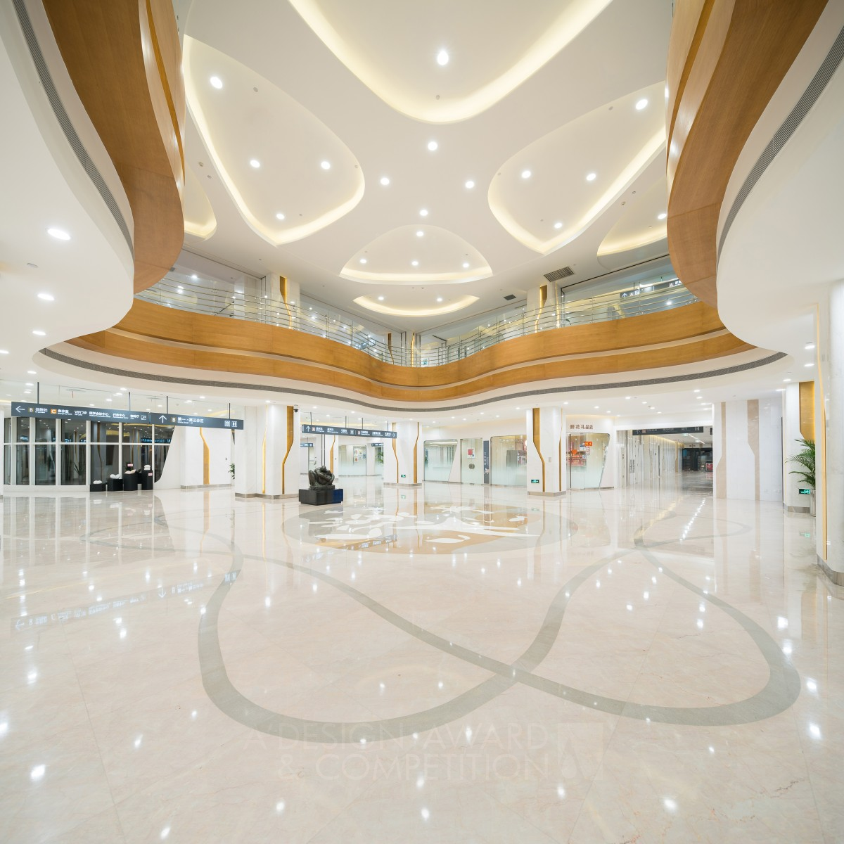 Hainan Cancer Hospital Cancer Hospital by Creative Director: Daniel Shi Silver Interior Space and Exhibition Design Award Winner 2017 