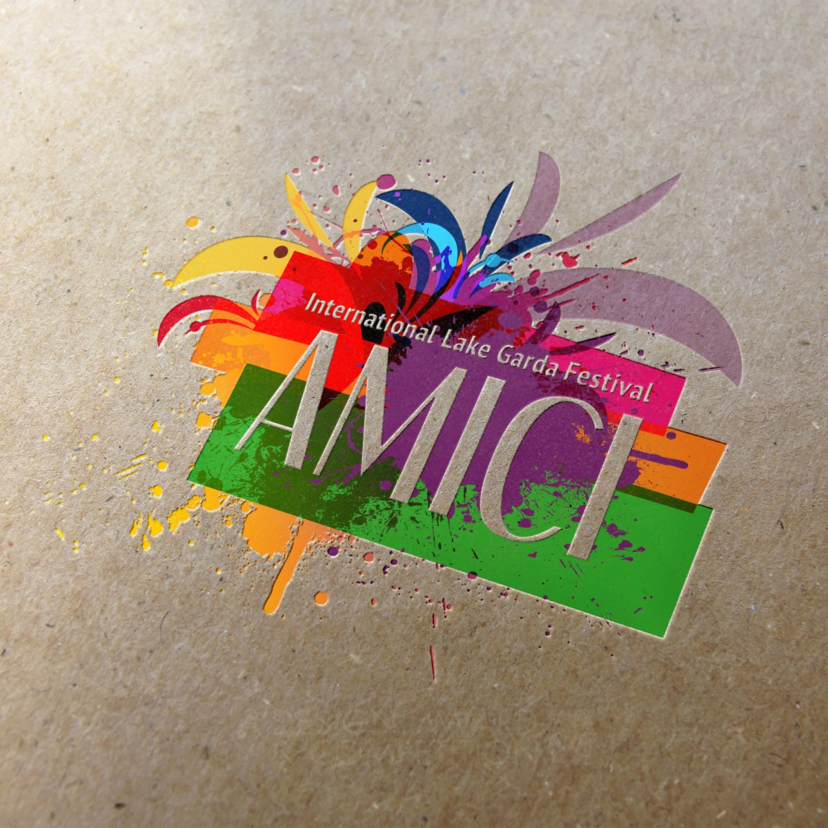 AMiCi International Lake Garda Festival Corporate Identity by Ekaterina Ezhova Iron Graphics, Illustration and Visual Communication Design Award Winner 2017 