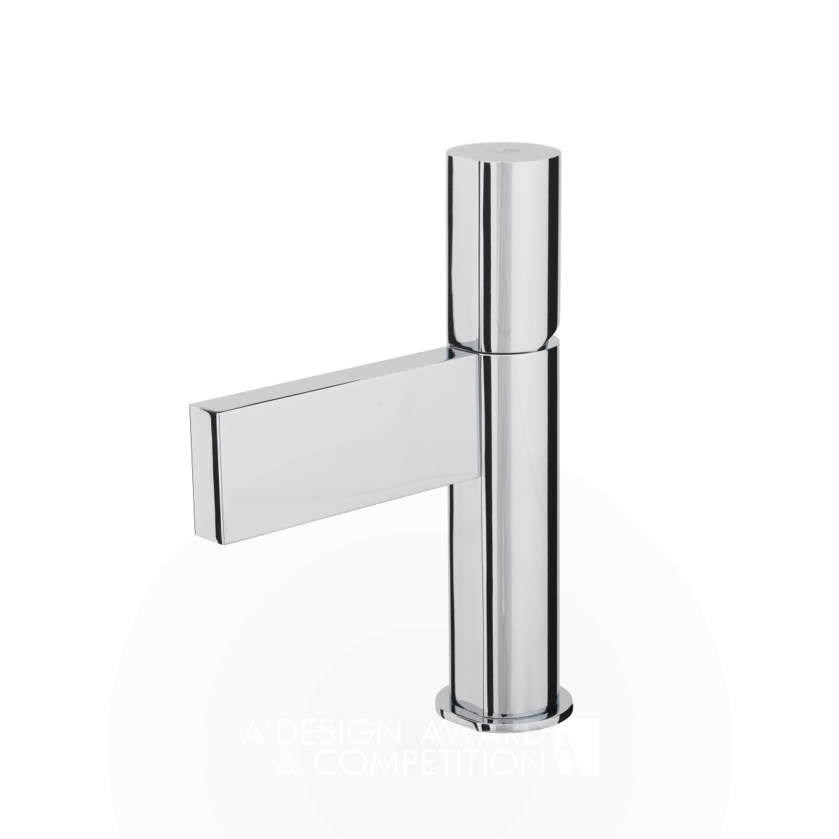 Face Faucet basin Mixer by Jorge Marques Silver Bathroom Furniture and Sanitary Ware Design Award Winner 2017 