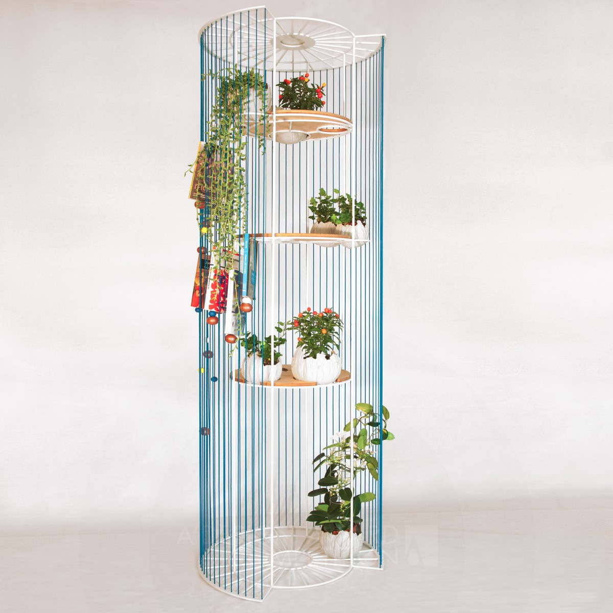 Bolina Room Divider by Alessandra Meacci Silver Furniture Design Award Winner 2017 