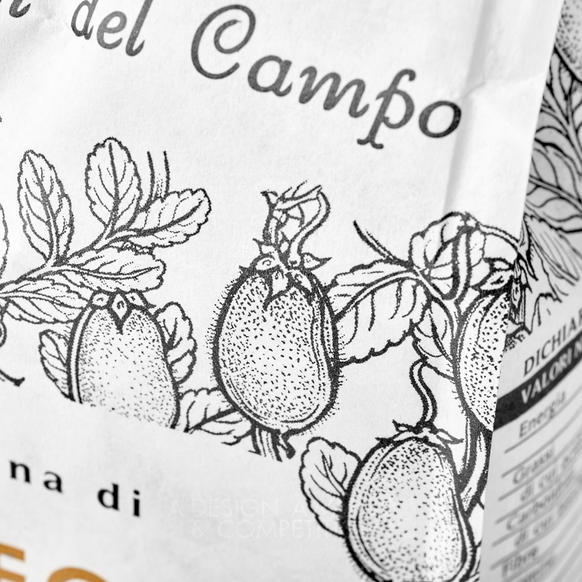 Racconti del Campo Logo, packaging identity by Giacomo Stefanelli and Barbara Cesura Golden Packaging Design Award Winner 2017 