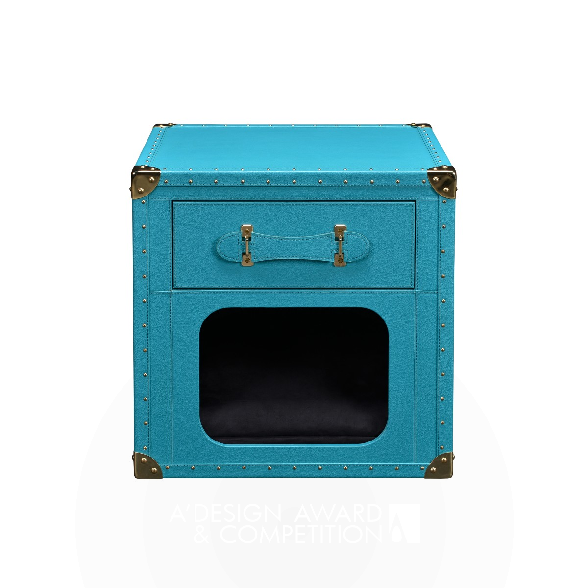 Yorkshire Side Table Dog House by Candy Apple Ltd. Bronze Pet Care, Toys, Supplies and Products for Animals Design Award Winner 2017 