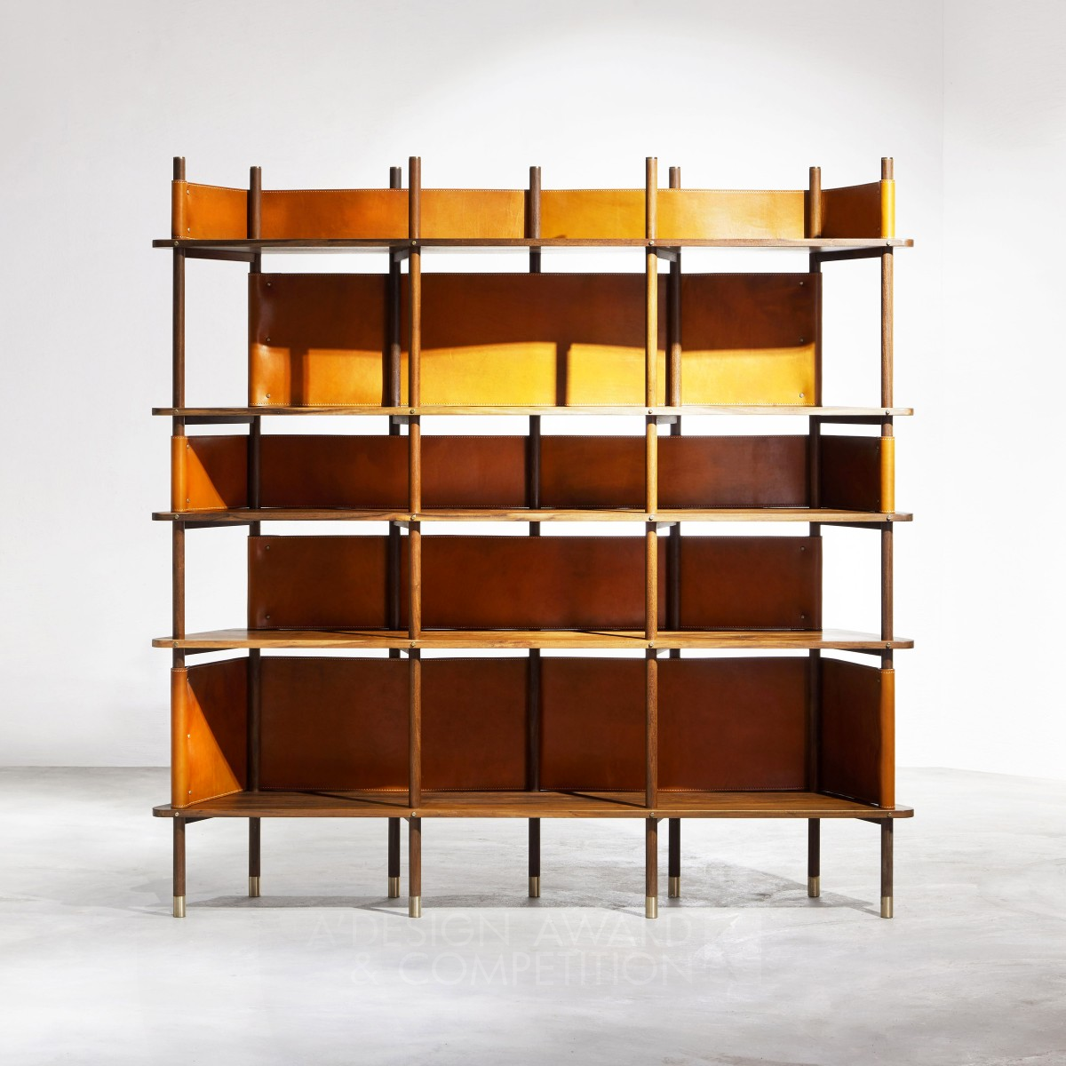 Weave Curio Shelf Curio Shelf by Jo Zhu - Suyab Design Golden Furniture Design Award Winner 2017 