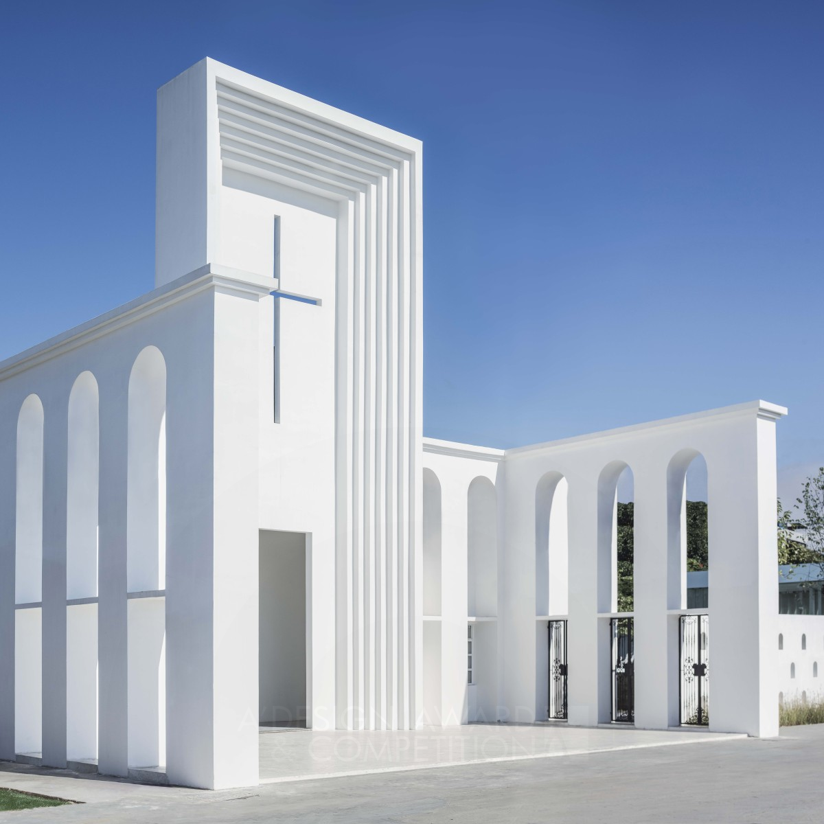 White Church Urban public space by Kings Lee & Paul Lee Silver Architecture, Building and Structure Design Award Winner 2017 