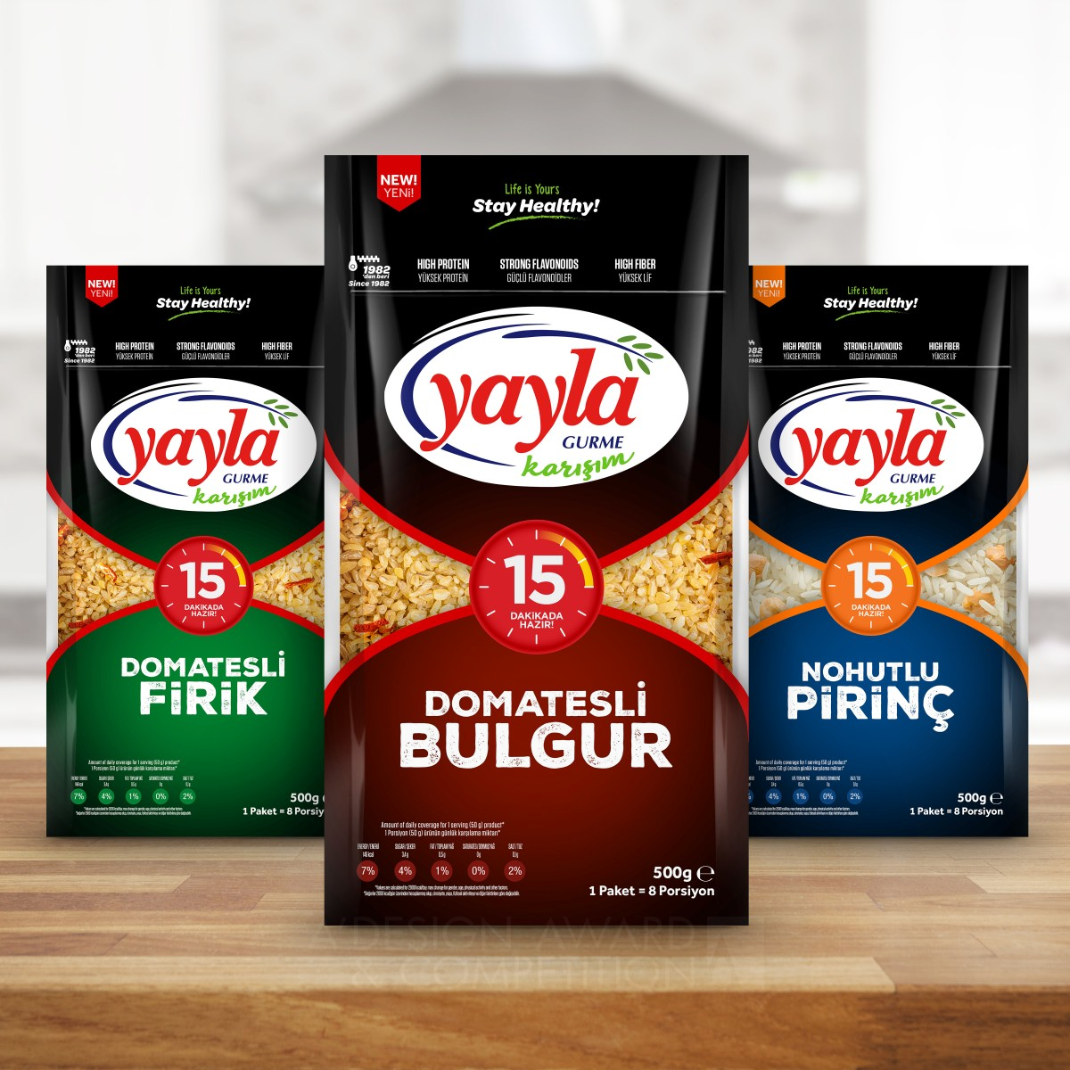 Yayla Mix PULSES & GRAINS by Twinsadhouse Iron Packaging Design Award Winner 2017 