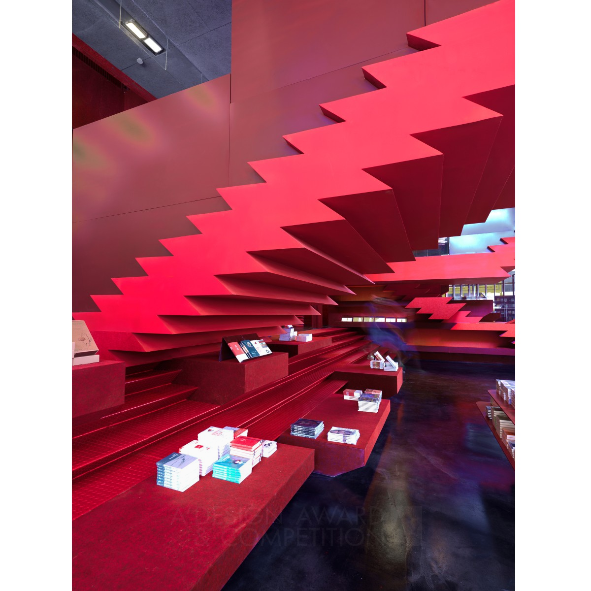 Mezzi Master Bookshop Bookshop by One Plus Partnership Limited Golden Interior Space and Exhibition Design Award Winner 2017 