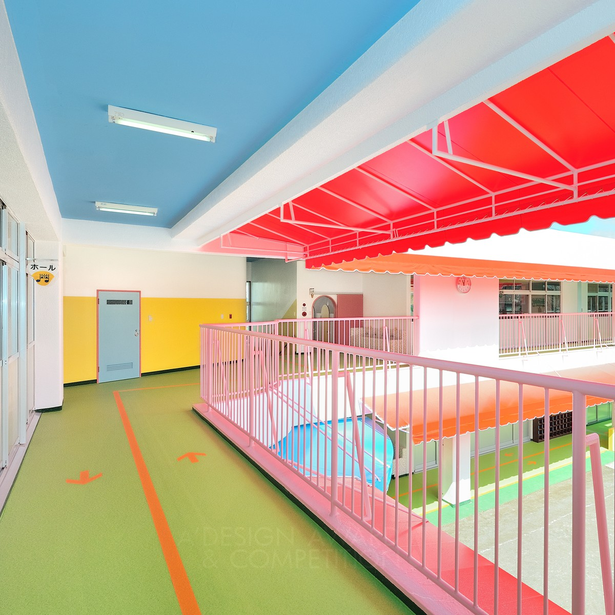 Misora Kindergarten Renovation Kindergarten by Yoshitaka Uchino Iron Architecture, Building and Structure Design Award Winner 2017 