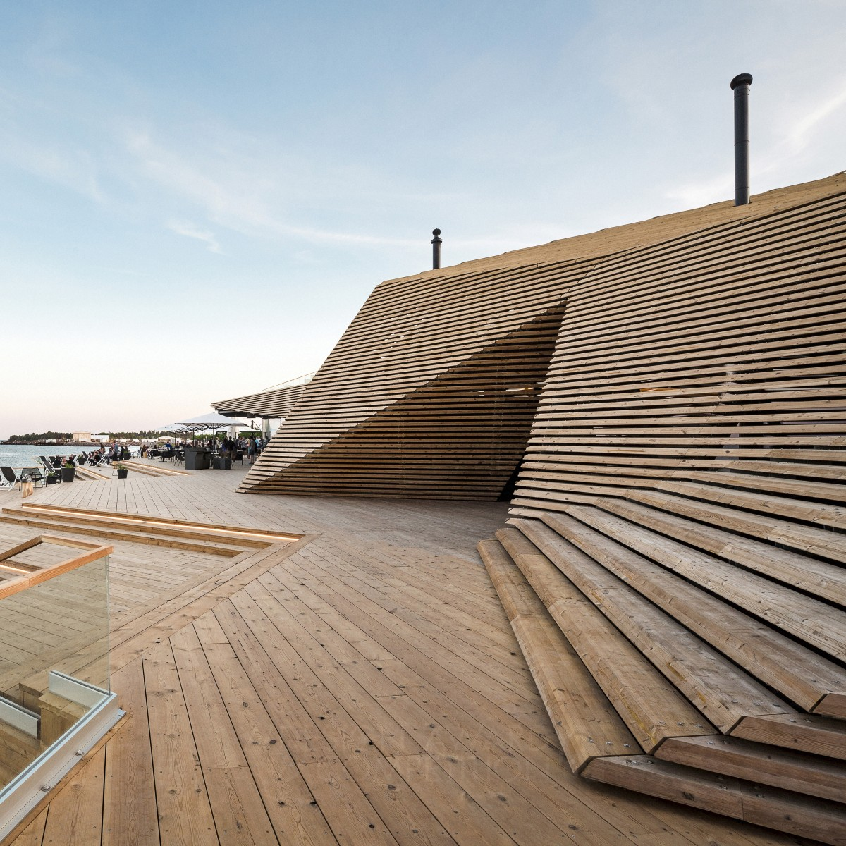 Loyly Public Sauna and Restaurant by Ville Hara Platinum Architecture, Building and Structure Design Award Winner 2017 