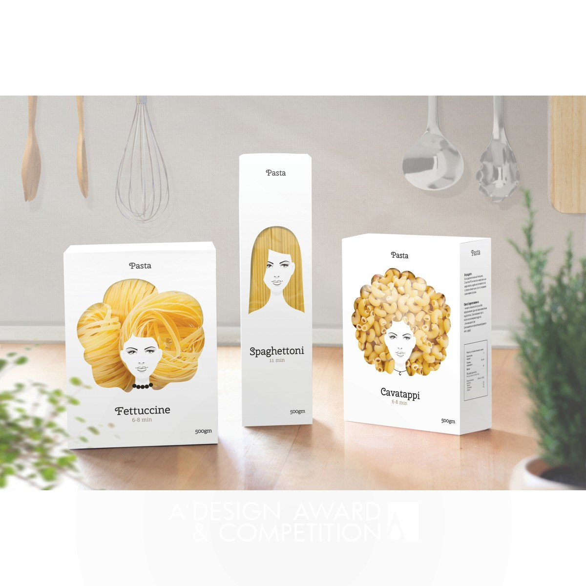 Pasta Nikita Packaging by Nikita Konkin Golden Packaging Design Award Winner 2017 