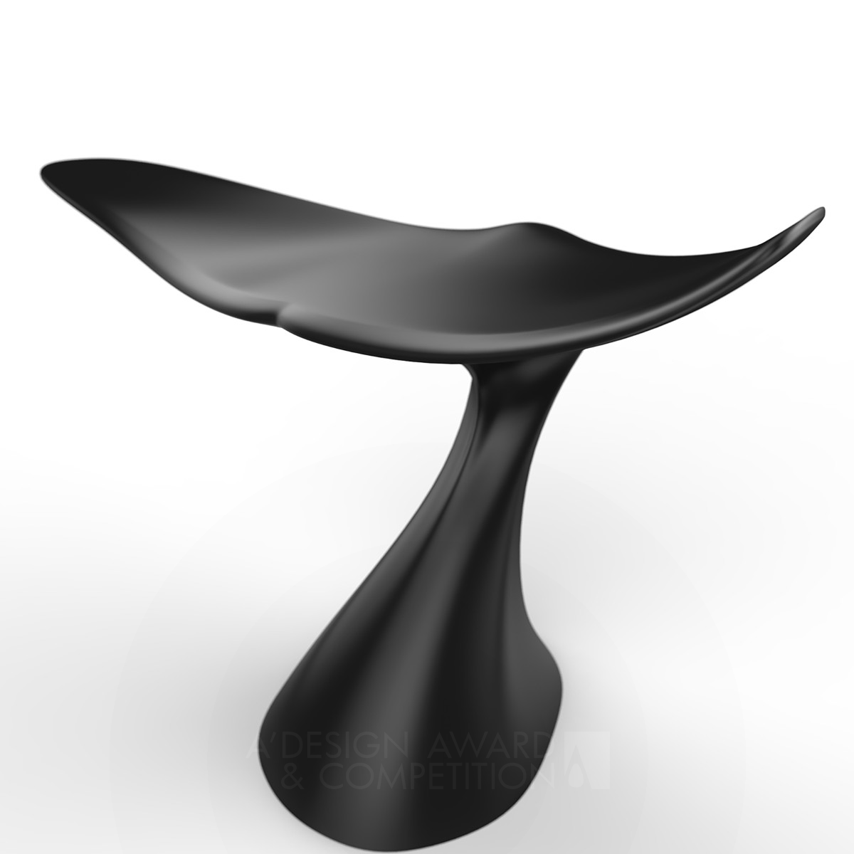 Whale Stool by Farzaneh Biazaran Silver Furniture Design Award Winner 2017 