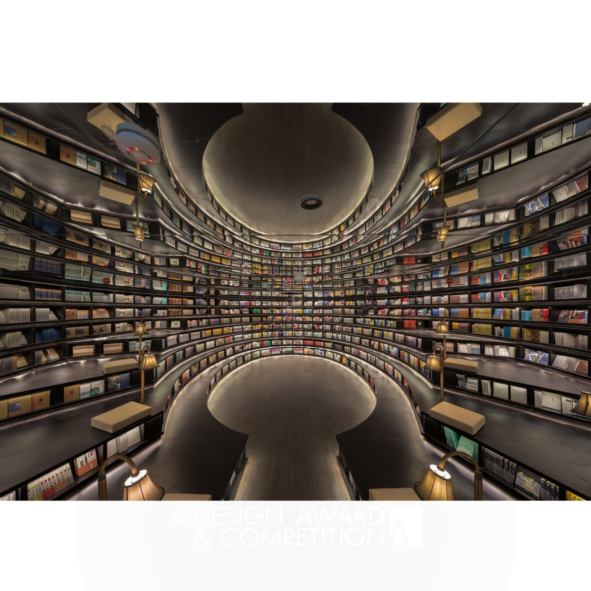 Hangzhou Zhongshuge Bookstore Bookstore by Xiang Li Golden Interior Space and Exhibition Design Award Winner 2017 