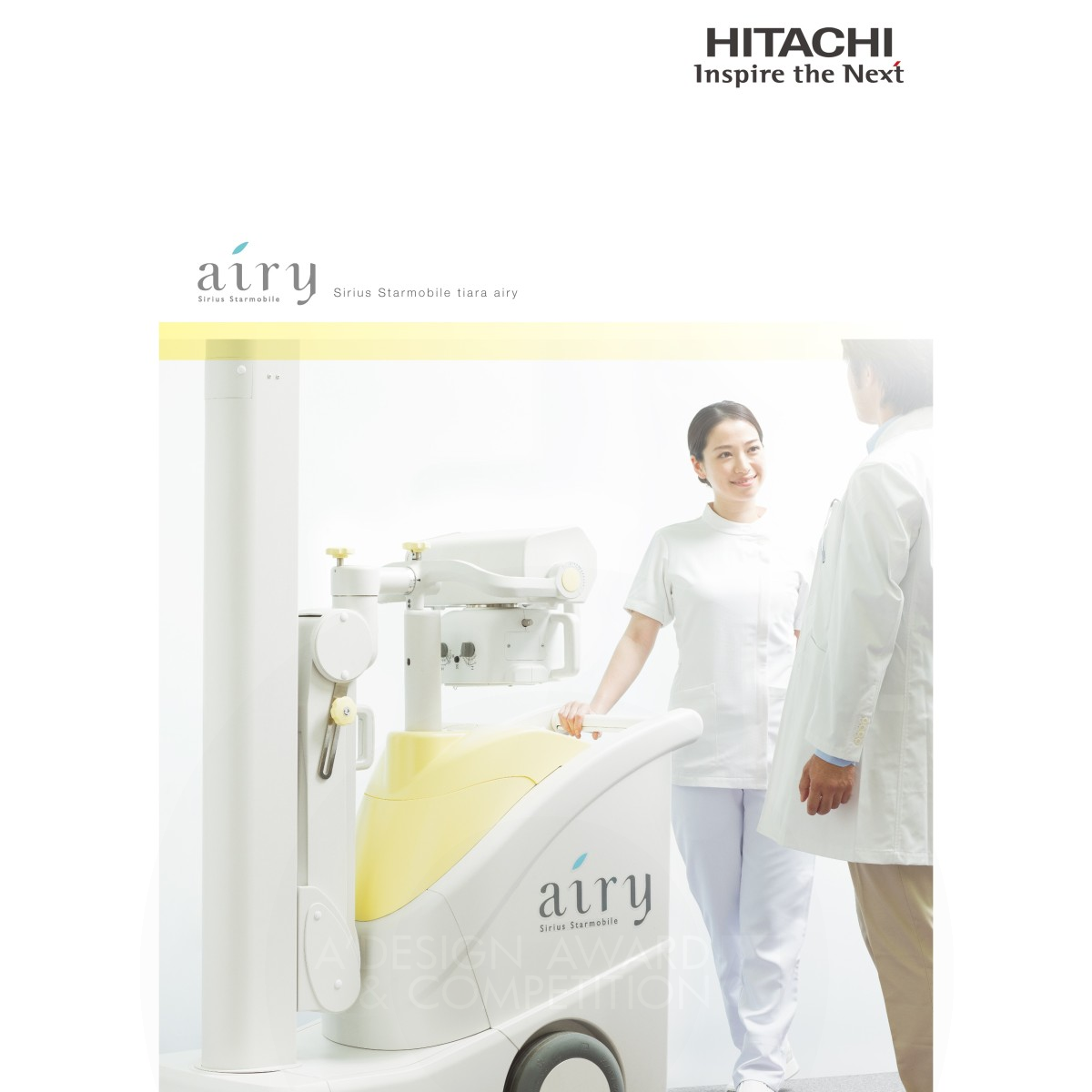 HITACHI airy Pamphlet by E-graphics communications Bronze Graphics, Illustration and Visual Communication Design Award Winner 2017 