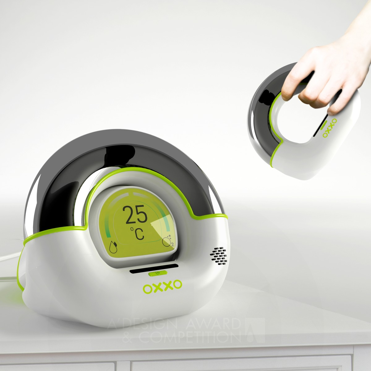 Oxxo Baby Monitor Baby Monitor by Levent Muslular Bronze Baby, Kids' and Children's Products Design Award Winner 2017 