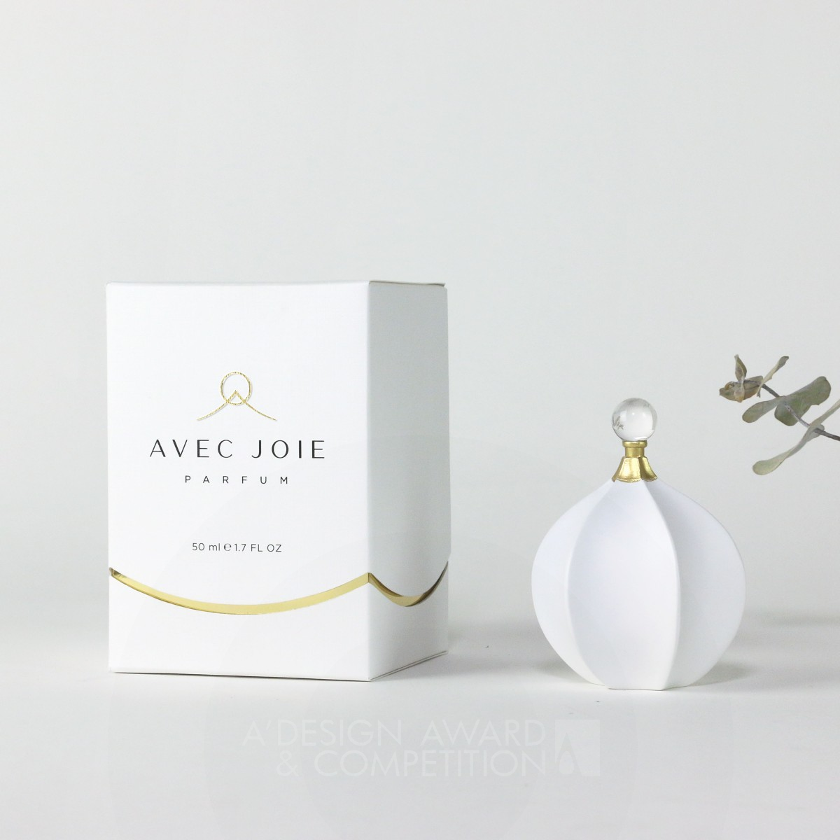 AVEC JOIE Fragrance Packaging Fragrance  by Yu-Jia Huang Golden Packaging Design Award Winner 2017 