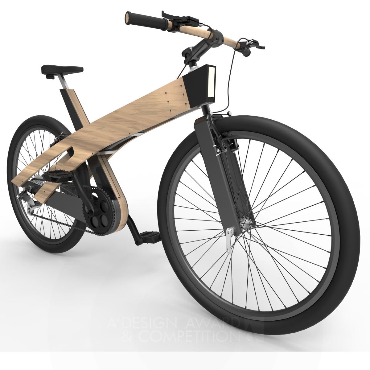 Lignum Nature Friendly E Bike by Yunus Emre Pektas Bronze Vehicle, Mobility and Transportation Design Award Winner 2017 