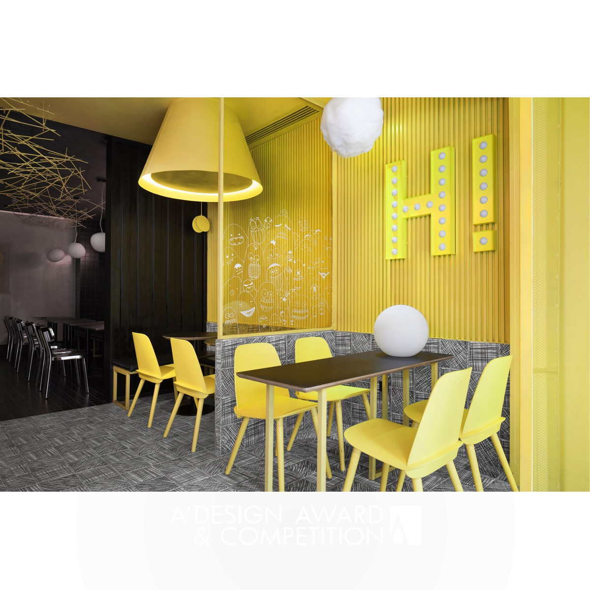 Hi Pop Tea Concept Store Store by Xiejin Chen & Wei Wen Silver Interior Space and Exhibition Design Award Winner 2017 