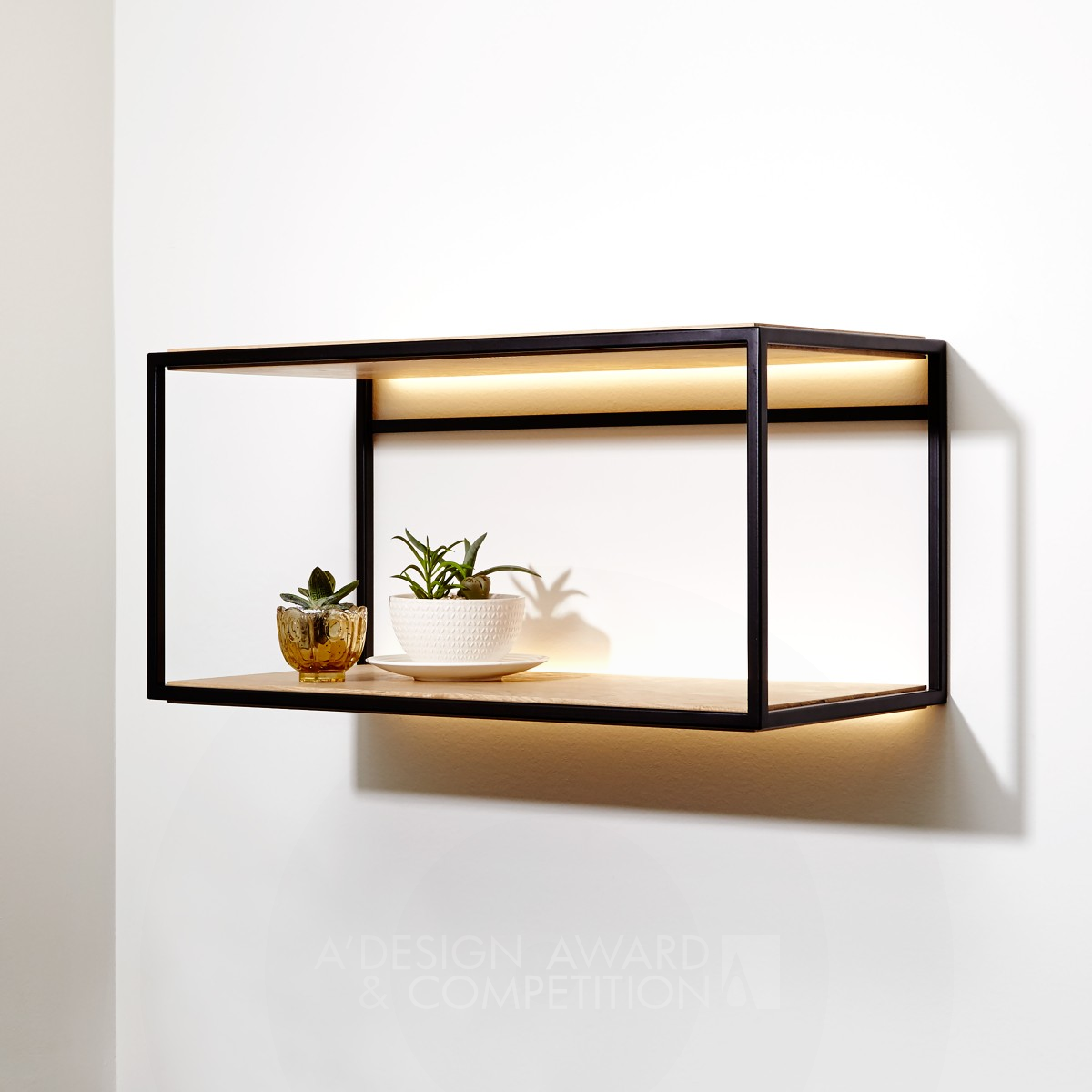 Bain Shelf Wall Shelf by Philippe Beauparlant Bronze Furniture Design Award Winner 2017 