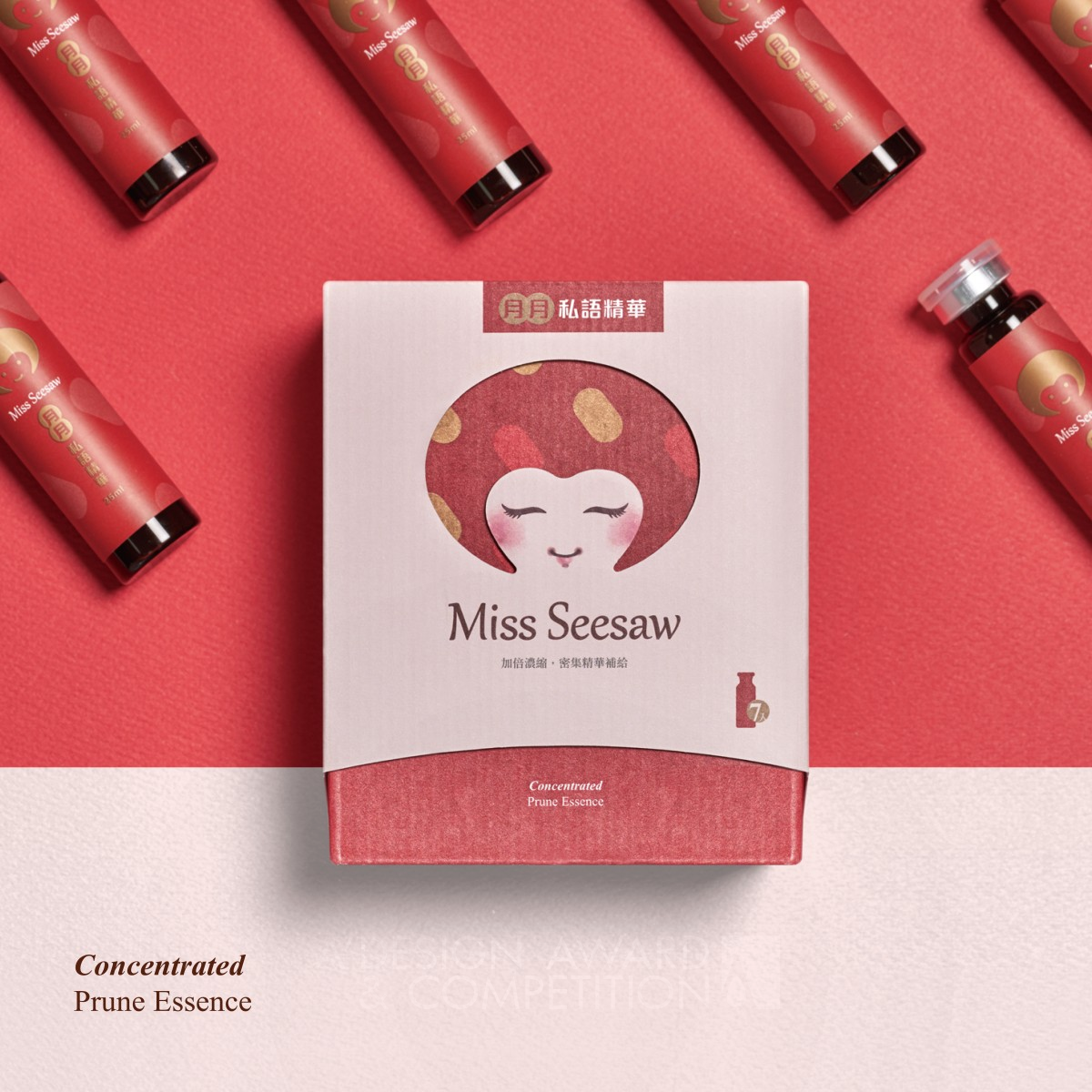 Miss Seesaw Health Supplements for woman by Existence Design Co., Ltd Bronze Packaging Design Award Winner 2017 