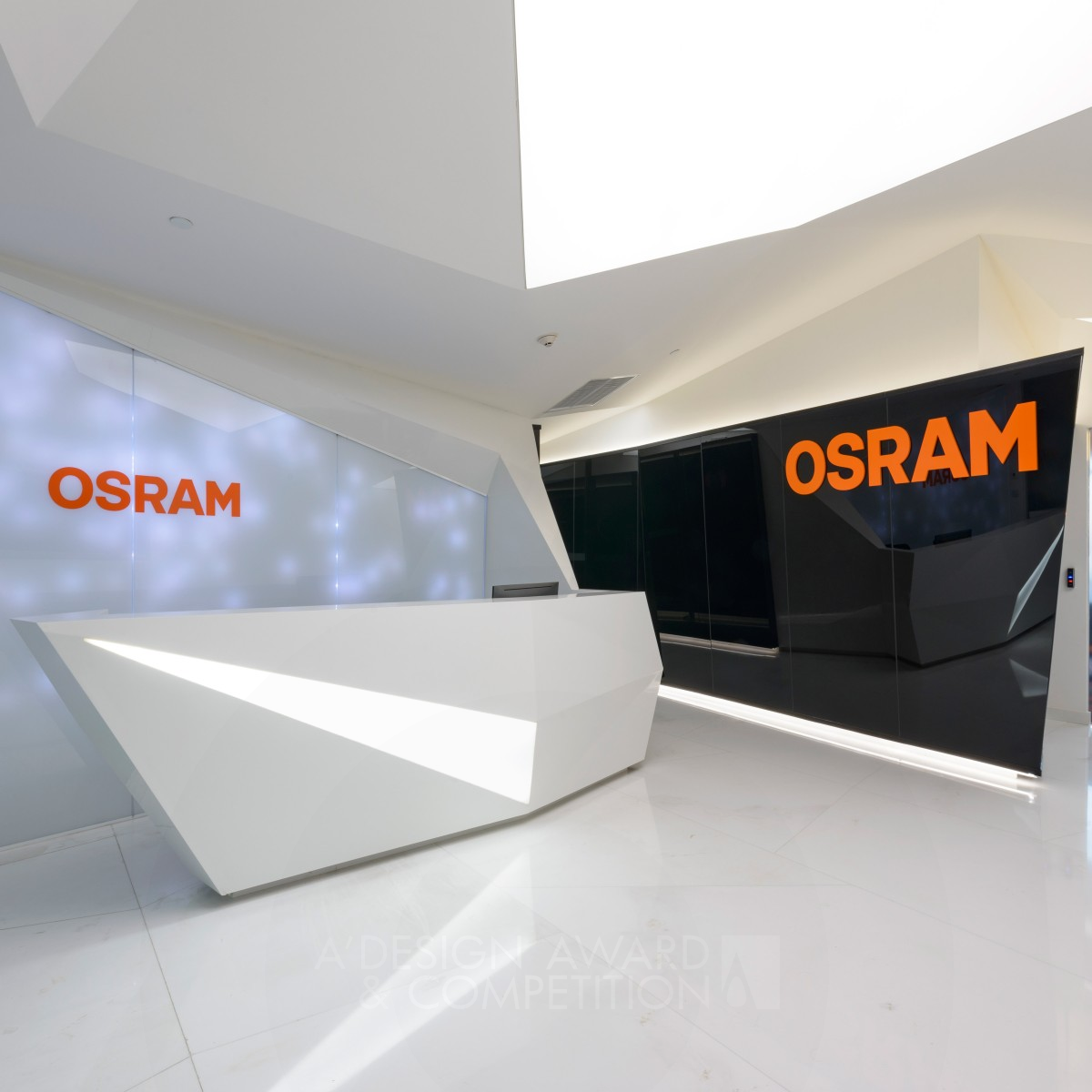 Osram Top Tier Work Environment by Juan Carlos Baumgartner Silver Interior Space and Exhibition Design Award Winner 2017 