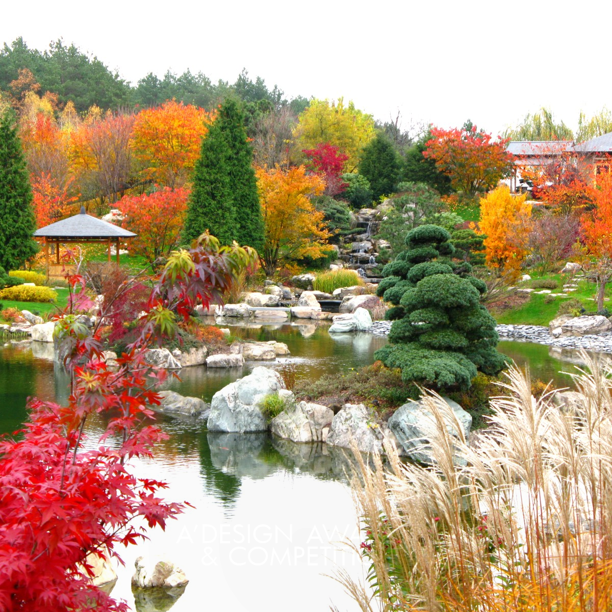 Wareth Gardens Natural Landscape by Shiro Nakane - Nakane Associates Golden Landscape Planning and Garden Design Award Winner 2017 