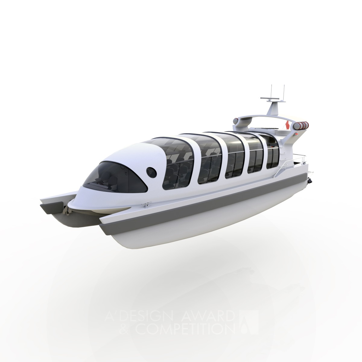 Delphi Sea Taxi by Hakan Gürsu Silver Yacht and Marine Vessels Design Award Winner 2017 