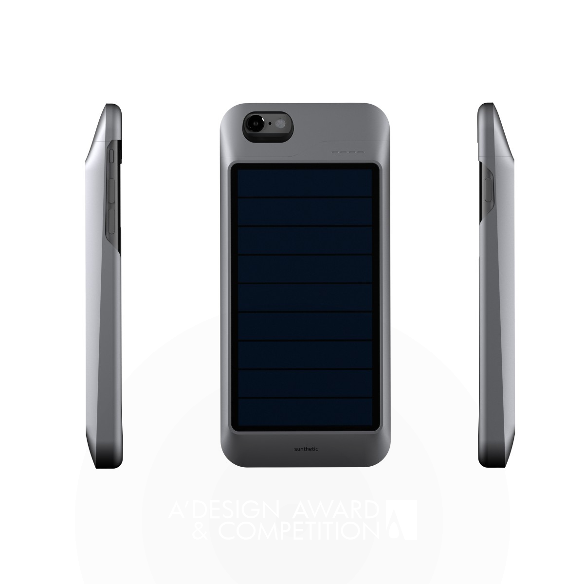 Sunthetic Solar case charger for iPhone by Nikola Knezevic Silver Digital and Electronic Device Design Award Winner 2017 